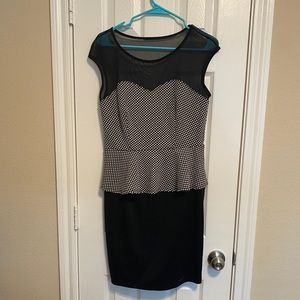 NWOT Enfocus Studio Black Dress